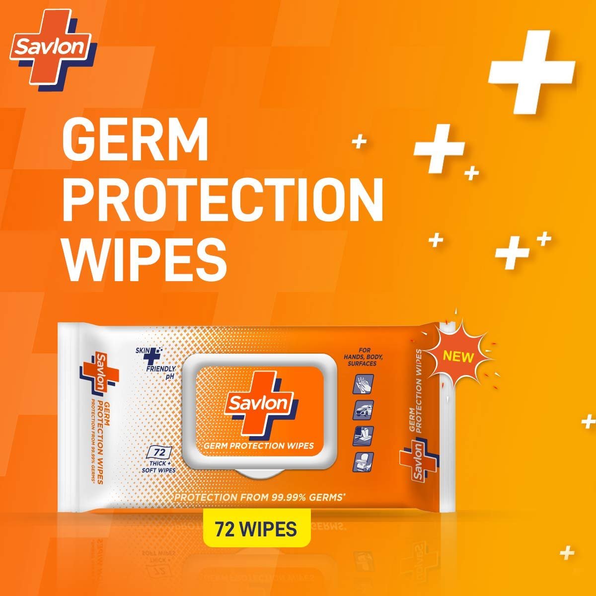 Savlon Germ Protection Multipurpose Thick & Soft Wet Wipes