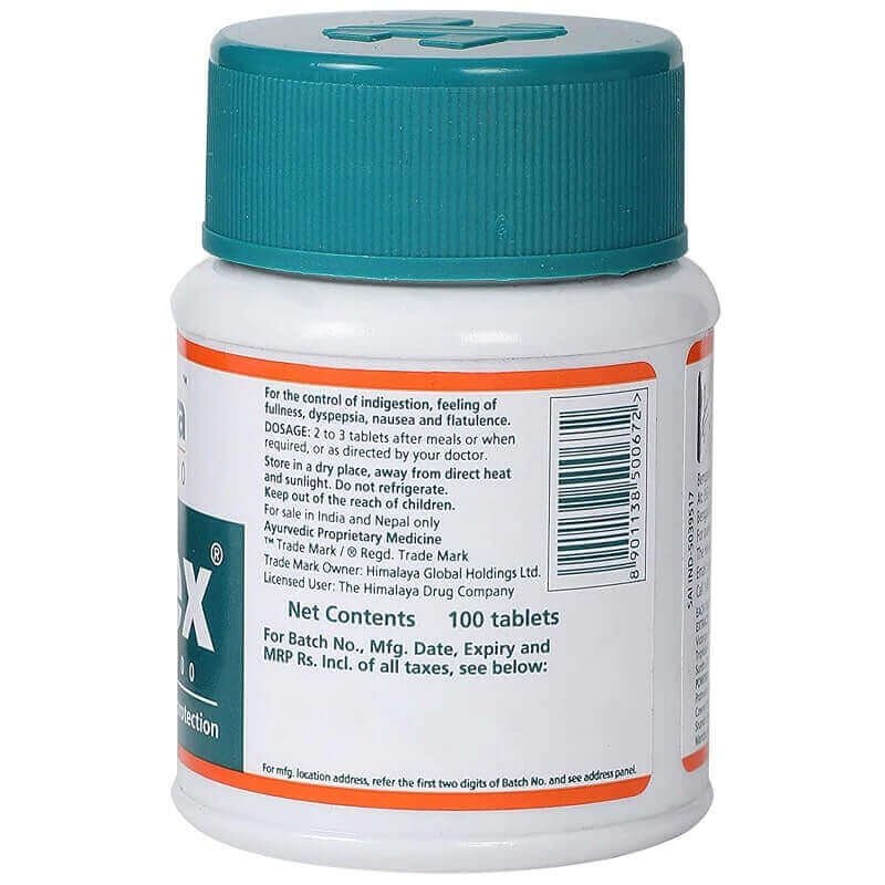 Himalaya Gasex 100’s Herbals Tablets