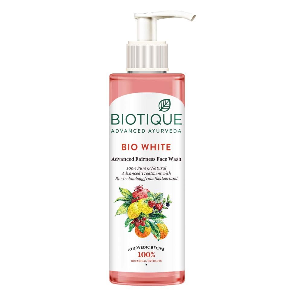 Biotique Bio White Advanced Fairness Face Wash, 200ml