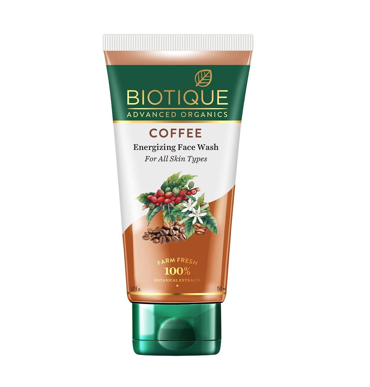 Biotique Coffee Energizing Face Wash, 150ml