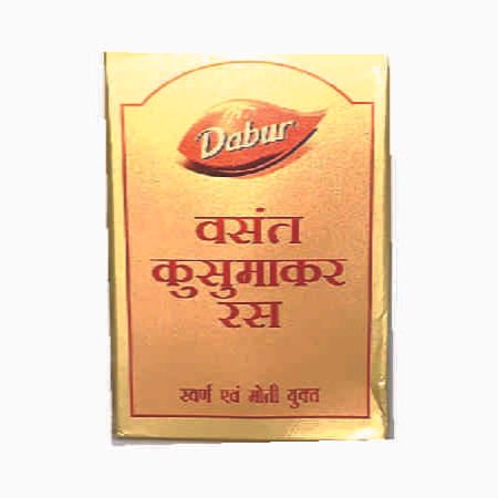 Dabur Vasant Kusumakar Ras (With Gold & Pearl) - 30 Tablets