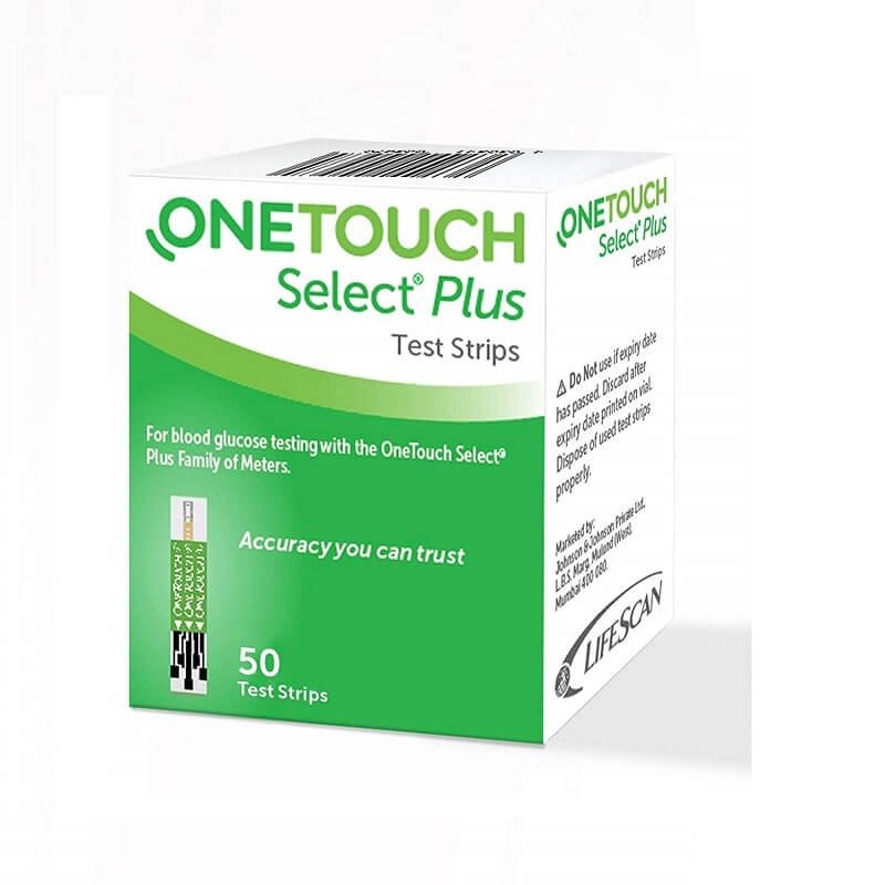 OneTouch Select Plus Test Strips 50’s