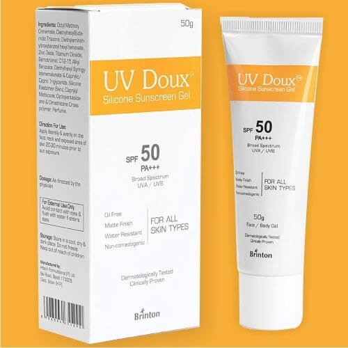 UV Doux 50gm Silicone Sunscreen Gel SPF 50 PA+++