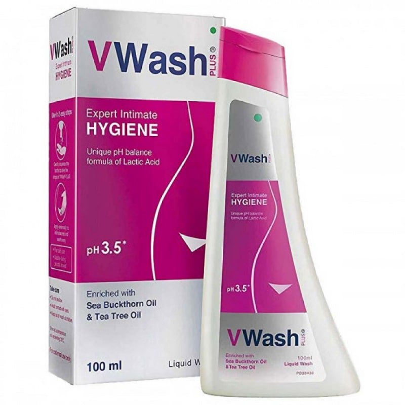 Vwash Plus Expert Intimate Hygiene formula,100ml