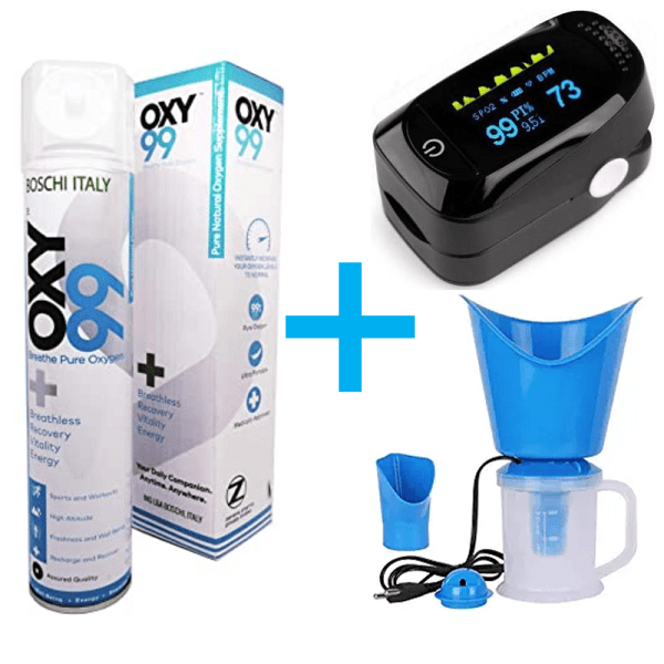 Oxy99 Oxygen Can industryowl pulse oximeter Vaporizer 3in1 combo