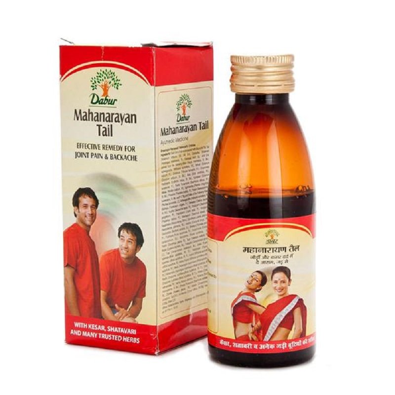 Dabur Mahanarayan Tail - 100 ml for joint pain and backache