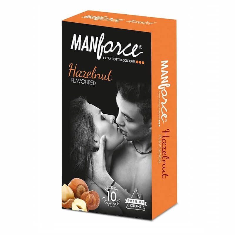 manforce hazelnut flavoured condom