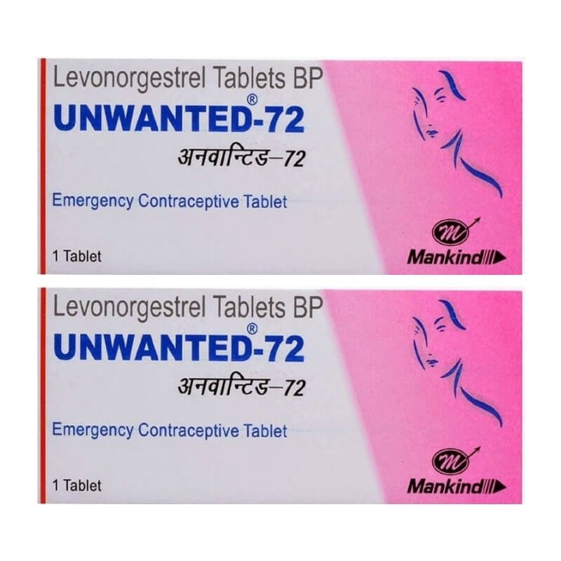 Unwanted 72 Tablet Combo of 2