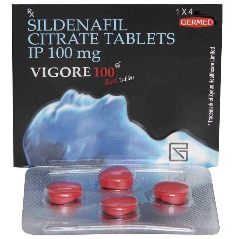 vigore 100 red tablets