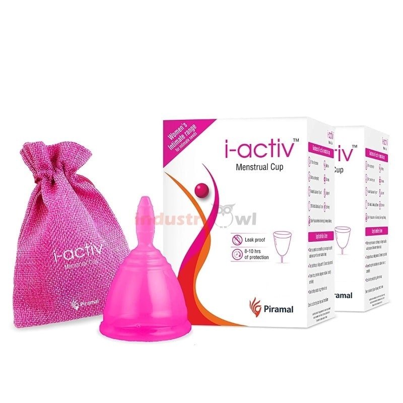 i-activ Menstrual Cup with Jute Bag (Large Size)