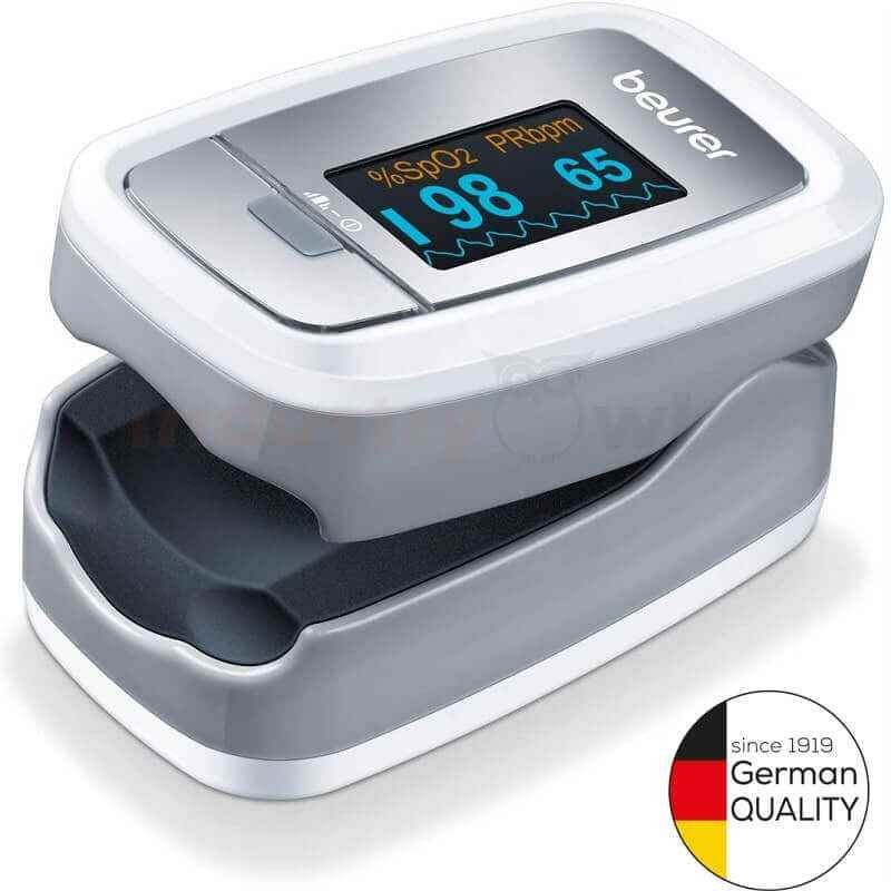 Beurer PO30 Pulse Oximeter (WhiteSilver) industryowl