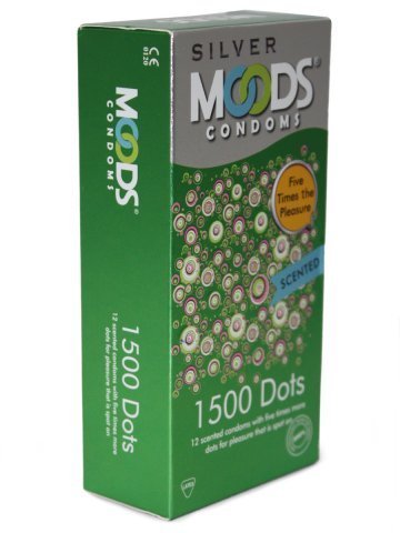 Moods Silver 1500 Dots Condom