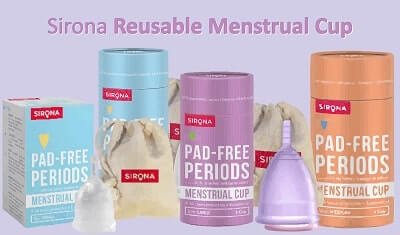 Sirona Reusable Menstrual Cup – industryowl.co.in