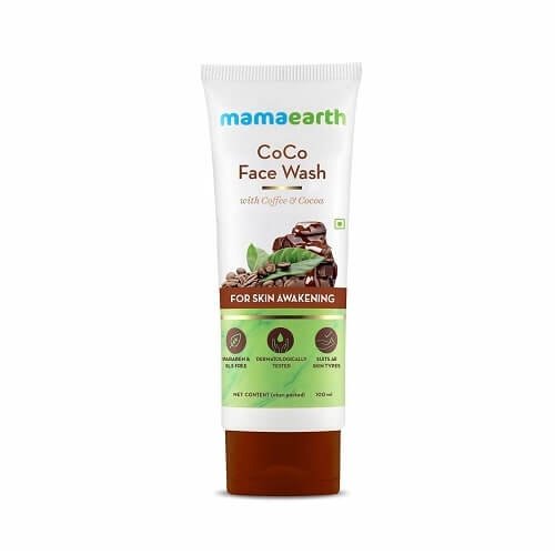 Mamaearth CoCo Face Wash with Coffee & Cocoa for Skin Awakening-100ML