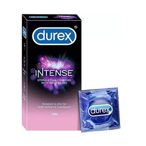 Durex Intense Stimulating Condom with Desirex Gel