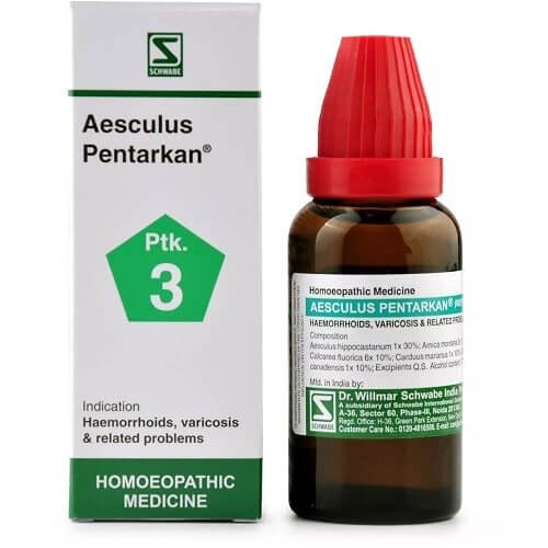 Dr Willmar Schwabe Germany Aesculus Pentarkan Ptk. 3 Drop