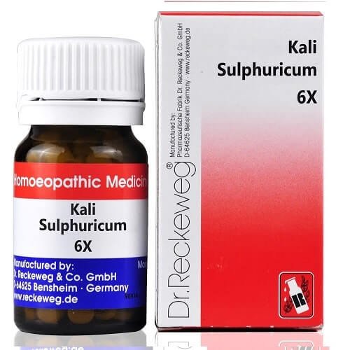 Dr Reckeweg Kali Sulphuricum 6X (20g)