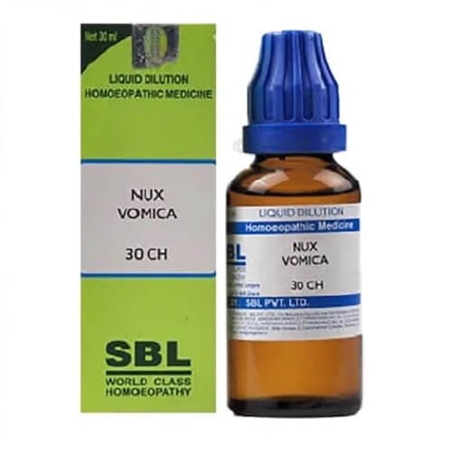 SBL Nux Vomica Dilution 30 CH