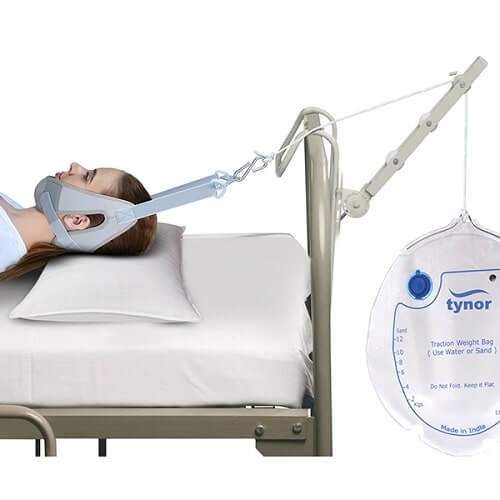 Tynor G-26 Cervical Traction Kit with Weight Bag (Sleeping) Universal