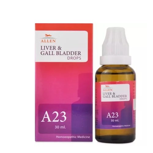 ALLEN A23 LIVER AND GALL DROPS 30 ML