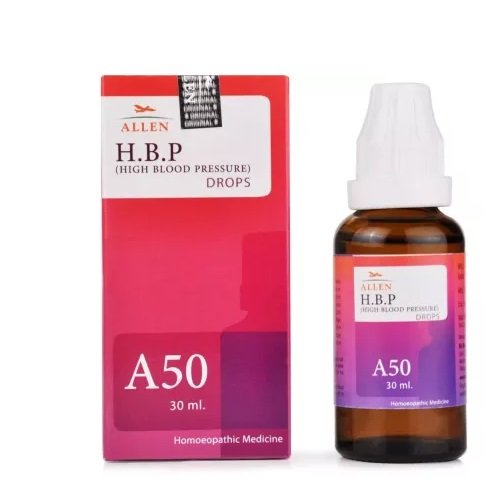 Allen A50 High Blood Pressure (HBP) Drops (30ml)