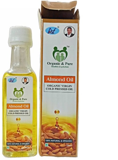 Organic & pure Almond Oil Organic Virgin Cold Presses Oil