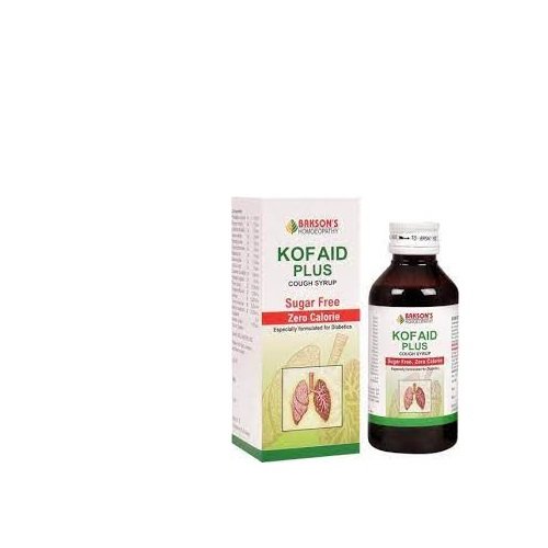 Baksons Kof Aid Plus Sugar Free Cough Syrup 115ml(pack of 2)