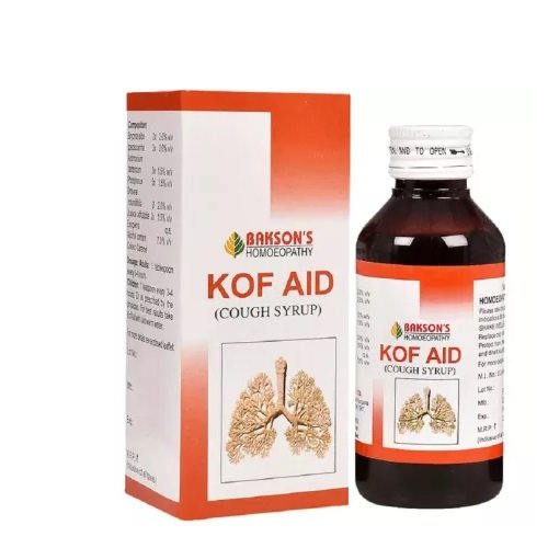 Baksons Kof Aid Cough Syrup 115ml(pack of 2)