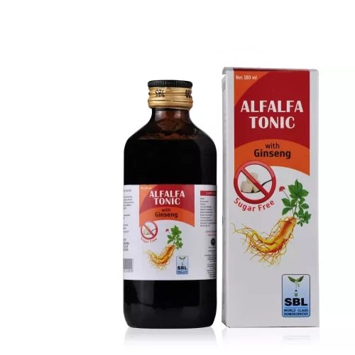 SBL Alfalfa Tonic With Ginseng Sugar Free 180ml