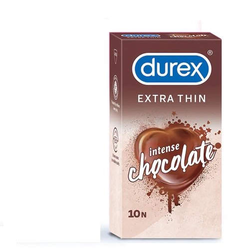 Durex Extra Thin Condom Intense Chocolate -10 condoms