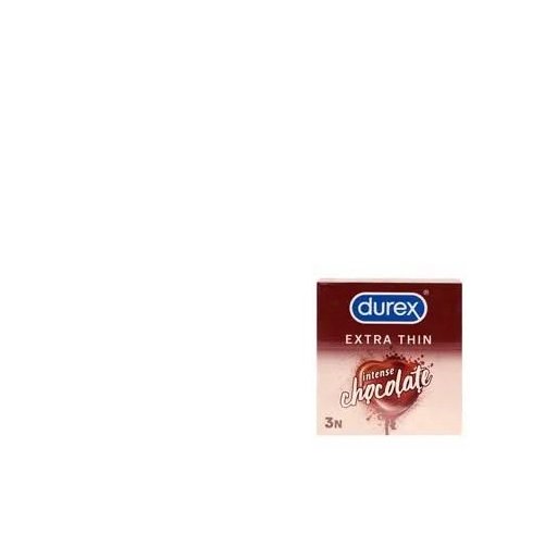 Durex Extra Thin Condom Intense Chocolate -3 condoms