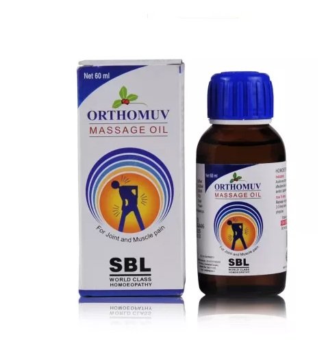 SBL Orthomuv Massage Oil 60ml