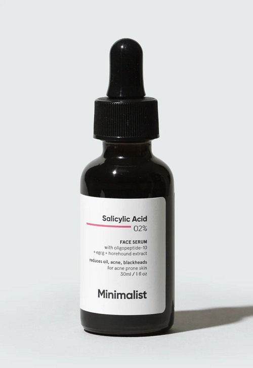 Minimalist 2% Salicylic Acid Serum For Acne, Blackheads & Open Pores 30ml