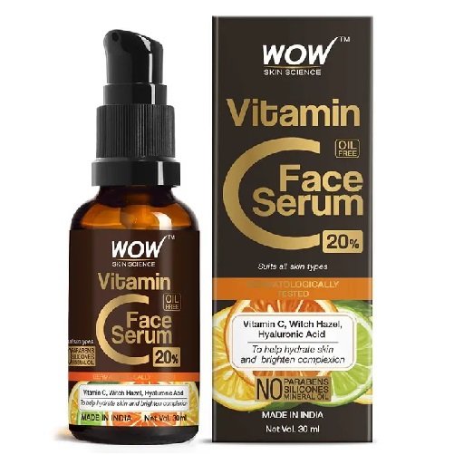 WOW Skin Science 20% Oil Free Vitamin C Face Serum 30ml