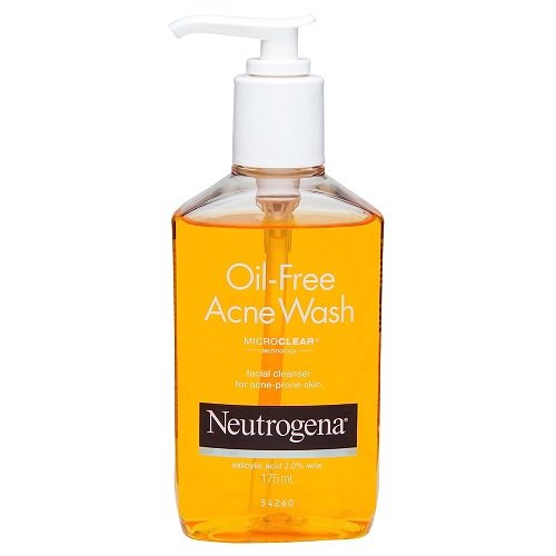 Neutrogena Oil Free Acne Wash For Acne Prone Skin With Salicylic Acid, 175ml