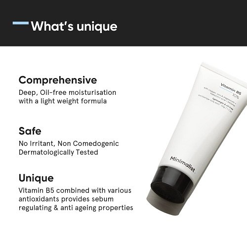 Minimalist Vitamin B5 10% Moisturizer 50g