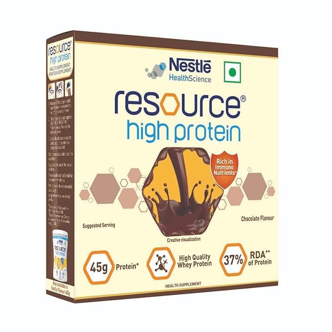 NESTLE RESOURCE HIGH PROTEIN - 200G BAG-IN-BOX PACK (CHOCOLATE FLAVOR)